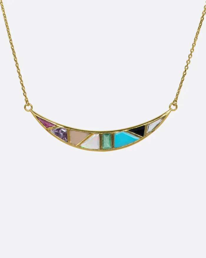 METIER BY TOMFOOLERY Necklaces Rainbow Midi Tableau Necklace