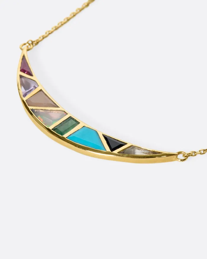 METIER BY TOMFOOLERY Necklaces Rainbow Midi Tableau Necklace