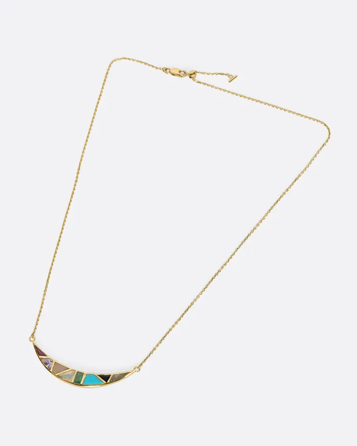 METIER BY TOMFOOLERY Necklaces Rainbow Midi Tableau Necklace