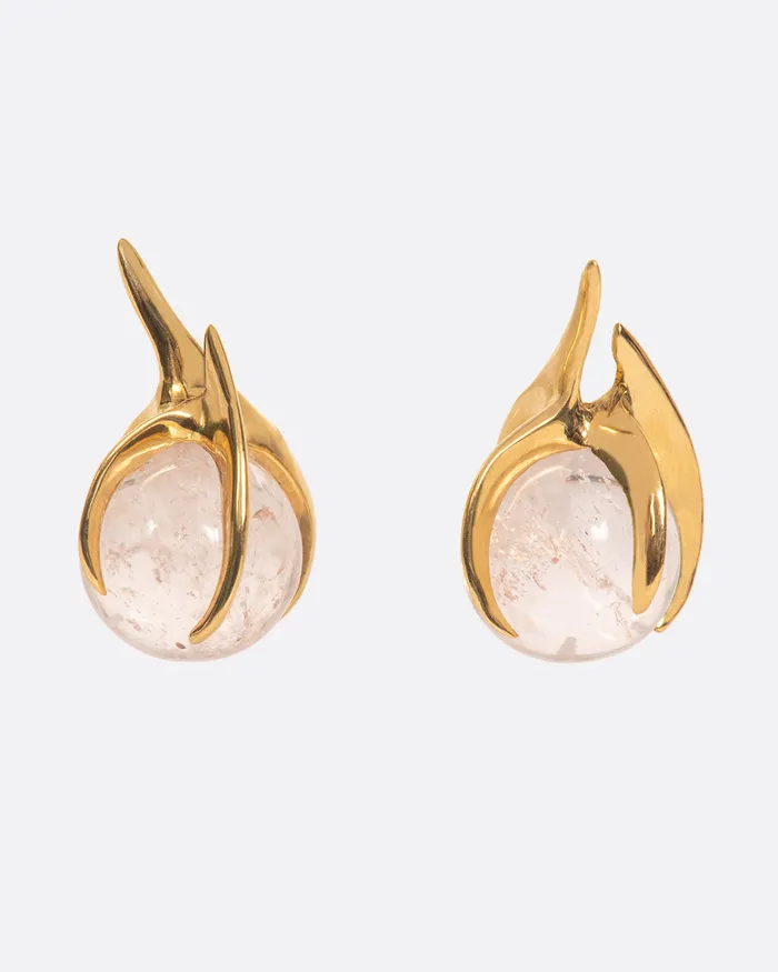 Morganite Garras Earrings KIKA ALVARENGA Earrings