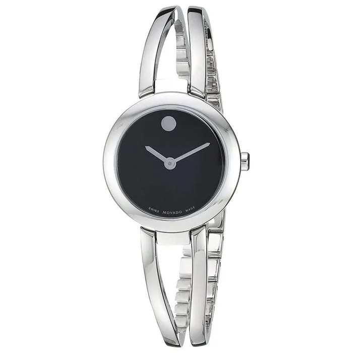 Movado Bracelets Movado Womens Quartz Watch Amorosa Black Dial Stainless Steel Bracelet 0607131 Movado Bracelets Movado Womens Quartz Watch Amorosa Black Dial Stainless Steel Bracelet 0607131