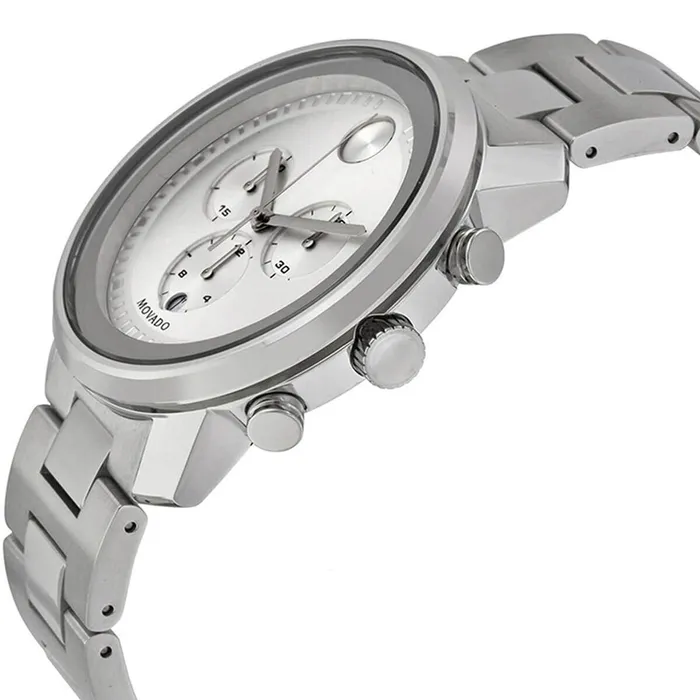 Movado Movado Mens Quartz Watch Bold Silver Tone Dial Stainless Steel Bracelet 3600276 Bracelets Movado Movado Mens Quartz Watch Bold Silver Tone Dial Stainless Steel Bracelet 3600276 Bracelets