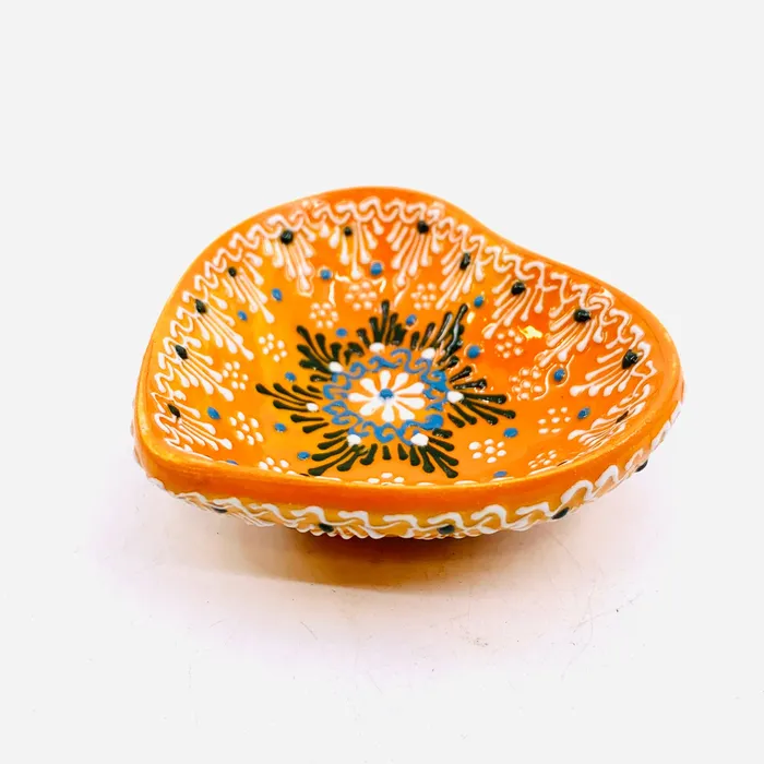 Natto USA Heart Design Handmade Turkish Bowl 33 Necklaces