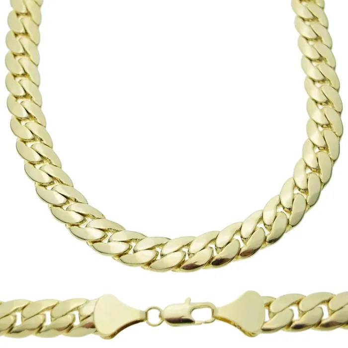 Necklaces Bling Cartel Admin 14K Gold Plated Miami Cuban Chain Necklace 24 x 12MM Necklaces Bling Cartel Admin 14K Gold Plated Miami Cuban Chain Necklace 24 x 12MM