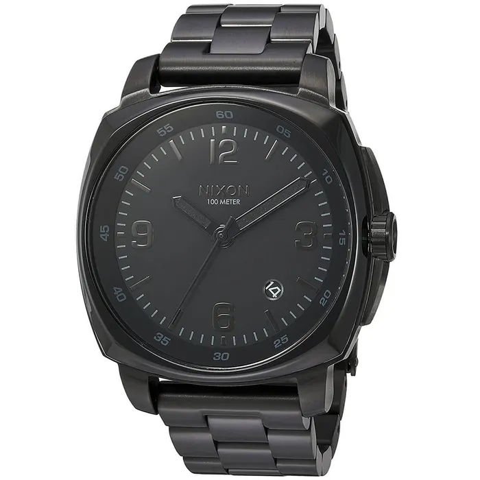 Nixon Mens Quartz Watch Charger Black Dial Stainless Steel Bracelet A1072001 Nixon Bracelets Nixon Mens Quartz Watch Charger Black Dial Stainless Steel Bracelet A1072001 Nixon Bracelets