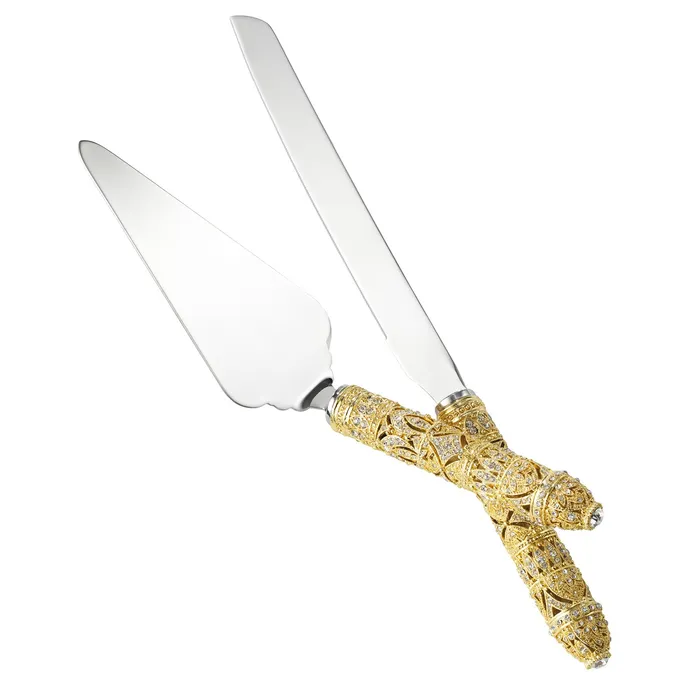 Olivia Riegel Gold Windsor Dessert Serving Set Olivia Riegel PreStyled Sets