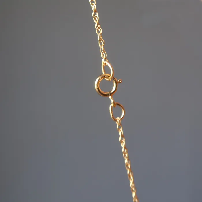 Onyx Necklace Howlite Penguin 14Karat Gold Satin Crystals Necklaces