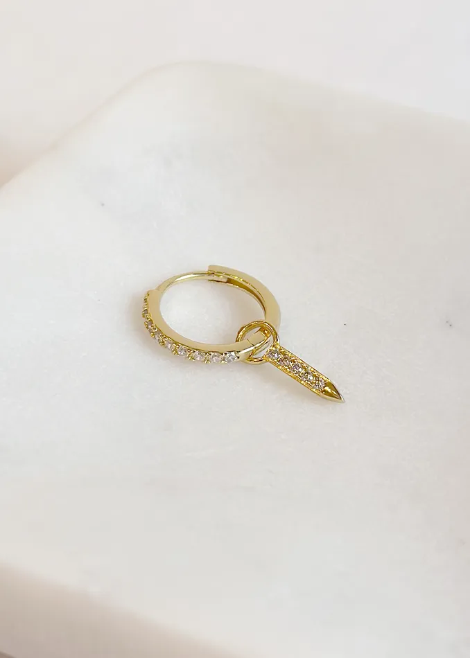 Pave Charm Bella Wren Jewelry Charm Necklaces