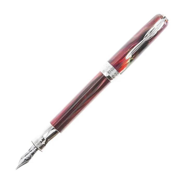 Pineider PreStyled Sets Pineider La Grande Bellezza Gemstones Fountain Pen 14k Gold Nib Rodolite Red Pineider PreStyled Sets Pineider La Grande Bellezza Gemstones Fountain Pen 14k Gold Nib Rodolite Red
