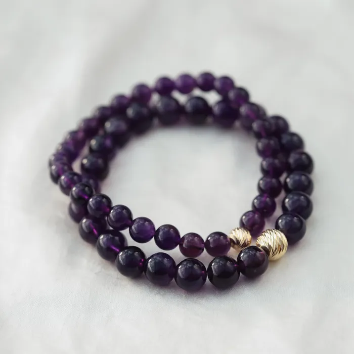 PreStyled Sets Earthly Abundance SOLID 14K GOLD Amethyst
