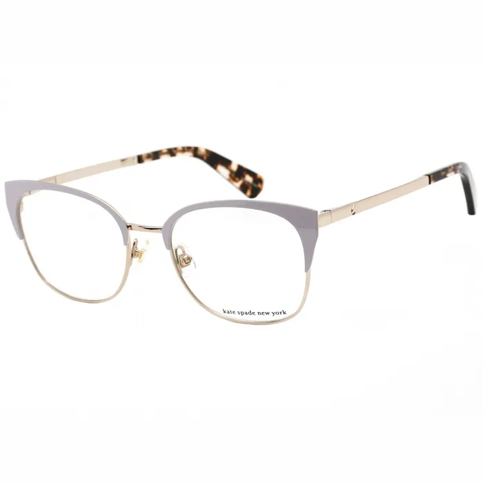 PreStyled Sets Kate Spade Kate Spade Womens Eyeglasses Clear Demo Lens PlumGold Frame Kalie 00T7 00 PreStyled Sets Kate Spade Kate Spade Womens Eyeglasses Clear Demo Lens PlumGold Frame Kalie 00T7 00