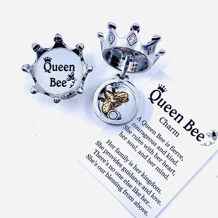 Queen Bee Charm Box PT 84 GANZ Charm Necklaces