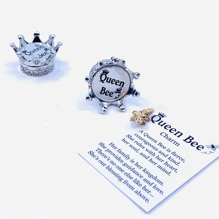 Queen Bee Charm Box PT 84 GANZ Charm Necklaces