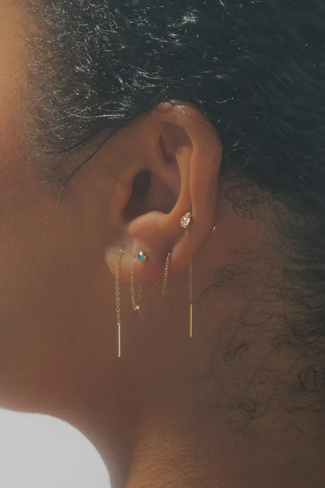 READYMADE Earrings Extra Long Threader Earring Single