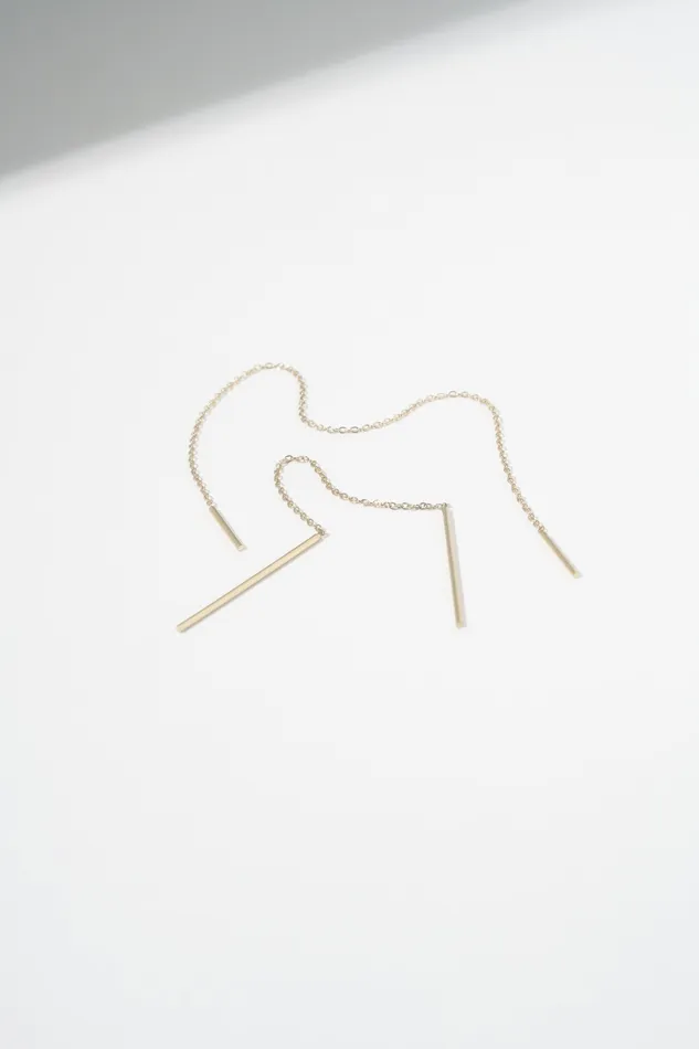 READYMADE Earrings Extra Long Threader Earring Single