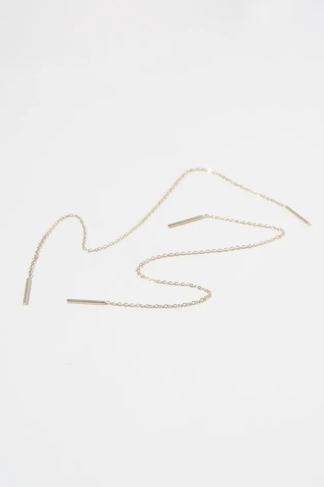 READYMADE Earrings Extra Long Threader Earring Single