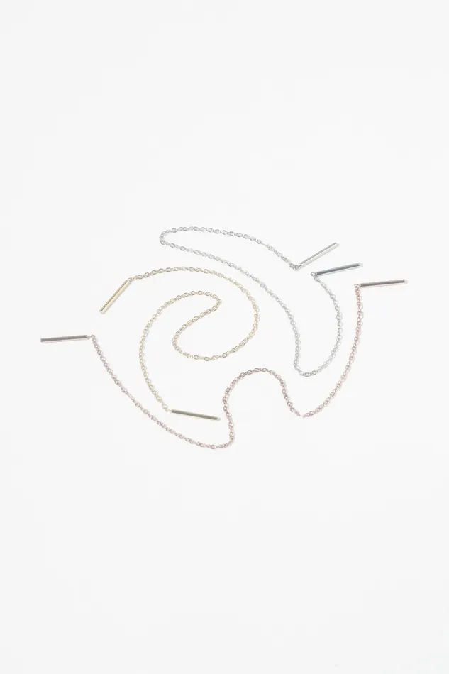 READYMADE Earrings Extra Long Threader Earring Single