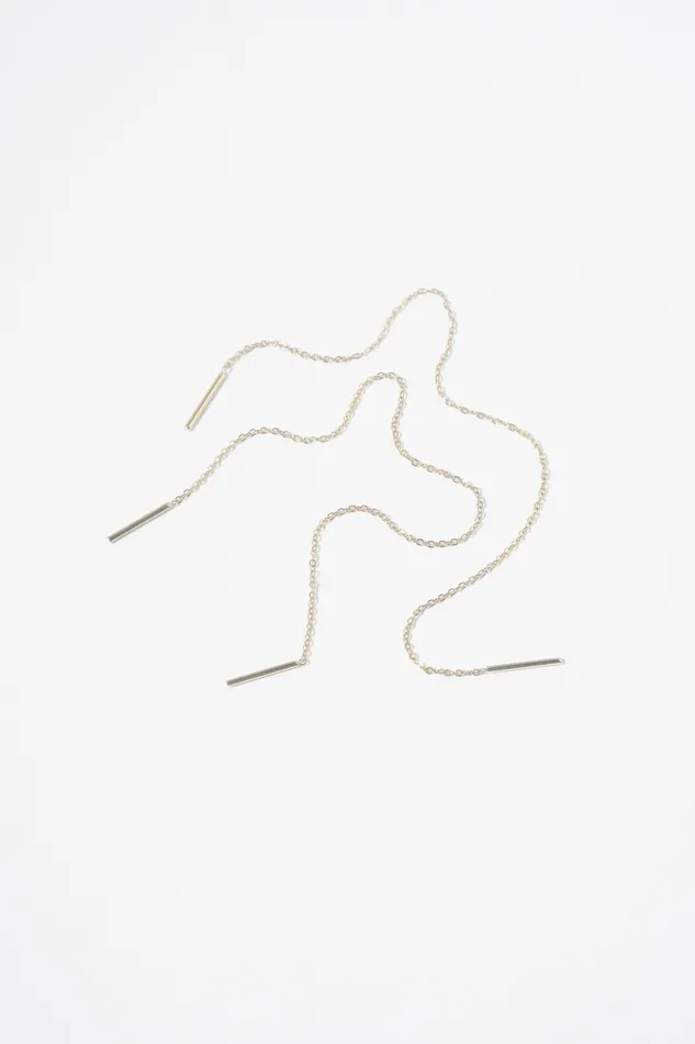 READYMADE Earrings Extra Long Threader Earring Single
