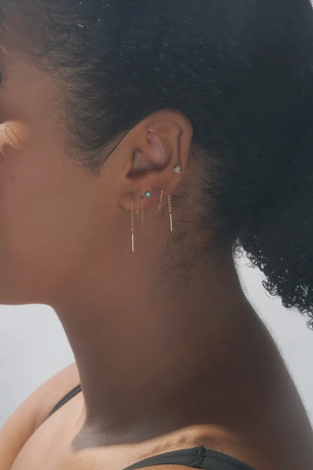 READYMADE Earrings Extra Long Threader Earring Single