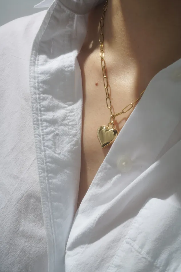 READYMADE Necklaces 3D Heart Pendant Single