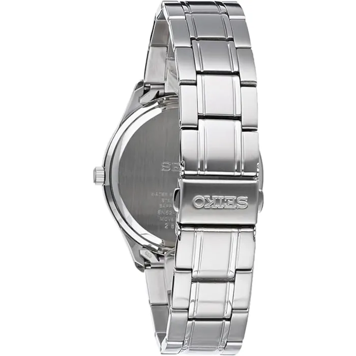 Seiko Mens Watch Quartz Blue Dial Silver Steel Bracelet Date Display SUR419P1 SEIKO Bracelets Seiko Mens Watch Quartz Blue Dial Silver Steel Bracelet Date Display SUR419P1 SEIKO Bracelets