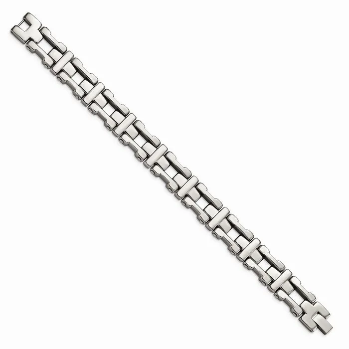 Stainless Steel Polished 85in Bracelet Chisel Bracelets Stainless Steel Polished 85in Bracelet Chisel Bracelets