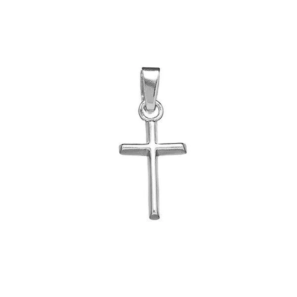 Sterling Silver Small Cross Pendant Classic Necklaces