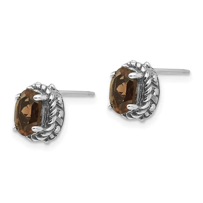 Sterling Silver Smoky Quartz Earrings Jewelry Earrings Sterling Silver Smoky Quartz Earrings Jewelry Earrings