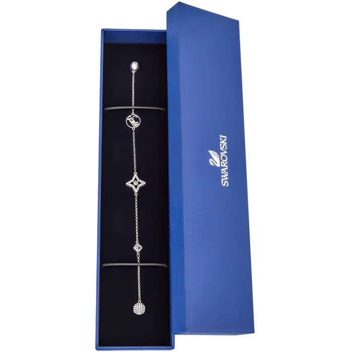 Swarovski Bracelets Swarovski Womens Bracelet Remix Rhodium Plated Star Strand Crystal Pav 5373257