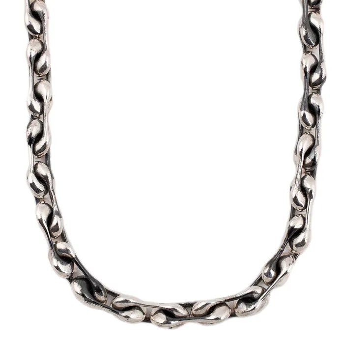 TenThousandThings Necklaces Safety Pin Link Necklace