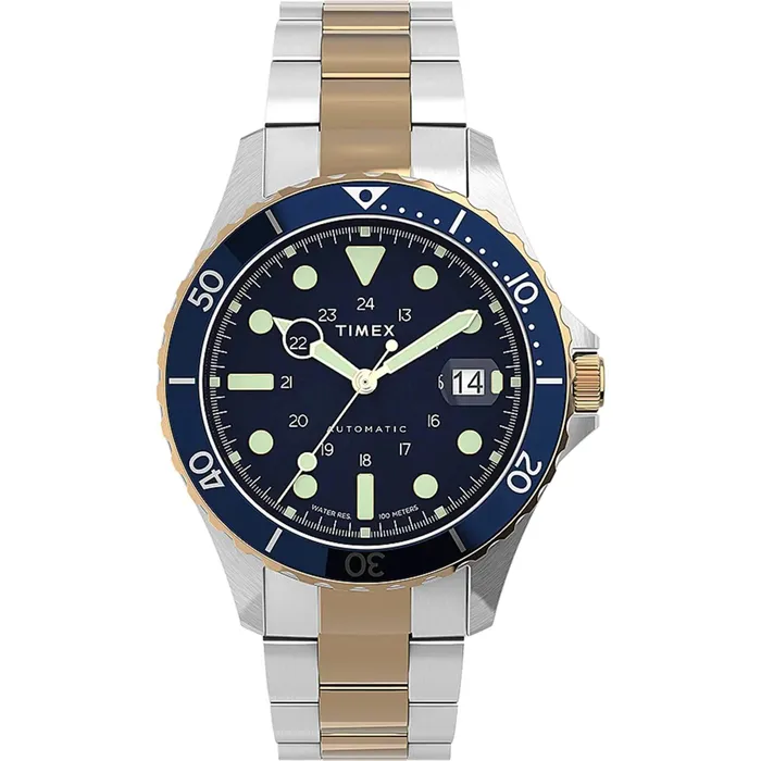 Timex Bracelets Timex Mens Watch Navi XL Automatic Power Reserve Blue Dial Bracelet TW2U83500VQ Timex Bracelets Timex Mens Watch Navi XL Automatic Power Reserve Blue Dial Bracelet TW2U83500VQ