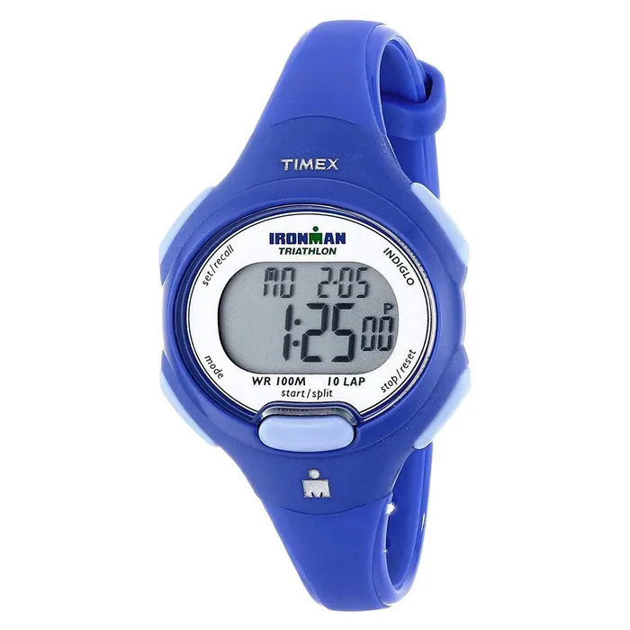 Timex Watches Timex womens Strap Watch Ironman Essential Chronograph Orient Blue Resin T5K784JV Timex Watches Timex womens Strap Watch Ironman Essential Chronograph Orient Blue Resin T5K784JV