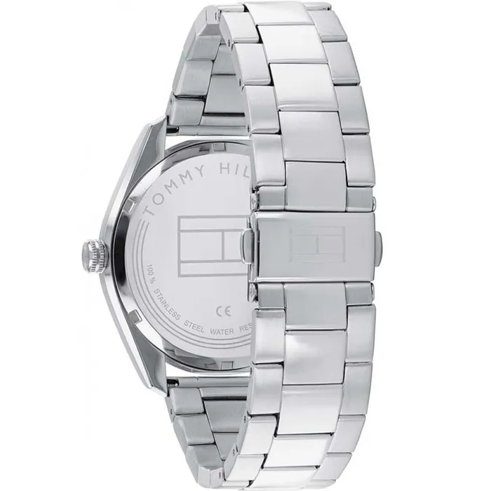 Tommy Hilfiger Mens Quartz Watch Theo Black Dial Silver Steel Bracelet 1710440 Tommy Hilfiger Bracelets Tommy Hilfiger Mens Quartz Watch Theo Black Dial Silver Steel Bracelet 1710440 Tommy Hilfiger Bracelets