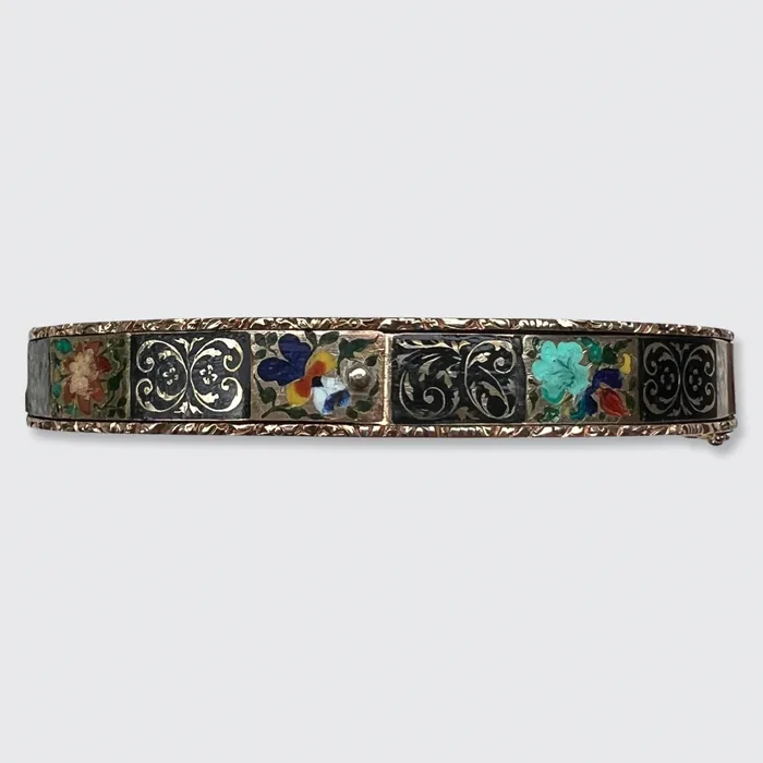 Victorian Hidden Panel Enamel Bracelet 21stfinds Bracelets