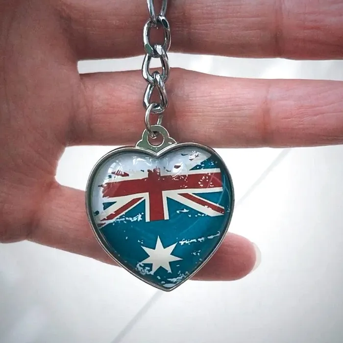 VVS Jewelry Custom Photo Keychain HeartShaped Necklaces