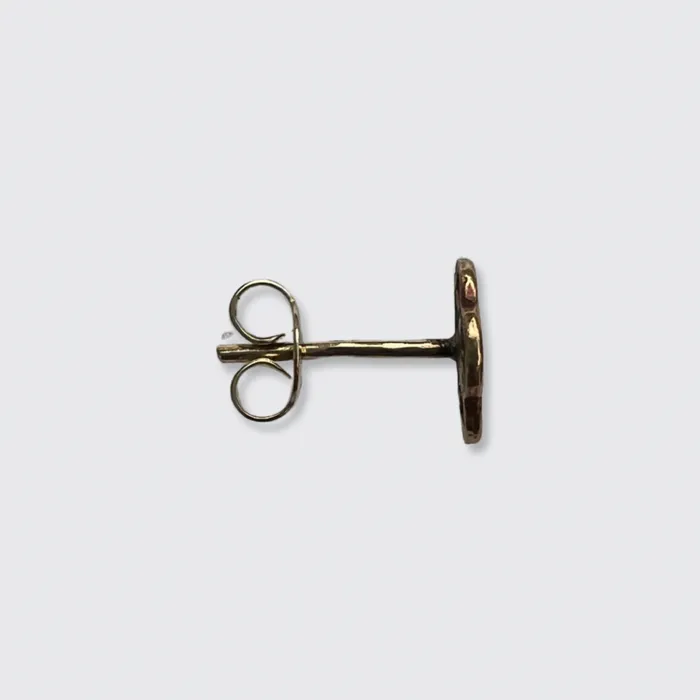 Yellow Gold Knot Single Earring Stickpin Conversion 21stfinds Earrings