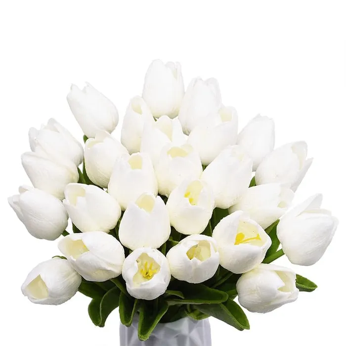 YGS Design Collection Silk Tulip Bouquet of Flowers for Decorations Divine Inspiration Styles Necklaces YGS Design Collection Silk Tulip Bouquet of Flowers for Decorations Divine Inspiration Styles Necklaces