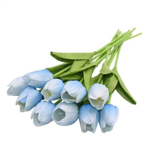 YGS Design Collection Silk Tulip Bouquet of Flowers for Decorations Divine Inspiration Styles Necklaces