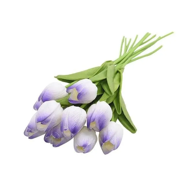 YGS Design Collection Silk Tulip Bouquet of Flowers for Decorations Divine Inspiration Styles Necklaces