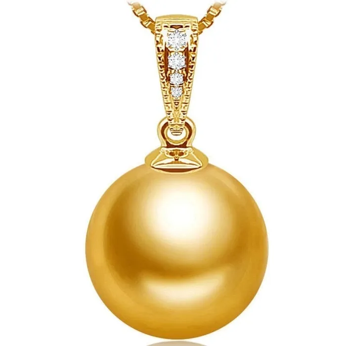 YSG Womens Fine Fashion 18K Solid Gold Diamond Studs Genuine Pearl Necklace Divine Inspiration Styles Necklaces YSG Womens Fine Fashion 18K Solid Gold Diamond Studs Genuine Pearl Necklace Divine Inspiration Styles Necklaces
