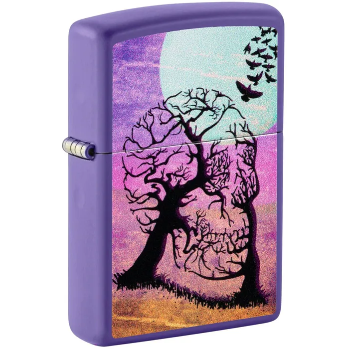 Zippo Necklaces Zippo Windproof Lighter Skull Tree Design Darkly Romantic Purple Matte Metal 48638 Zippo Necklaces Zippo Windproof Lighter Skull Tree Design Darkly Romantic Purple Matte Metal 48638