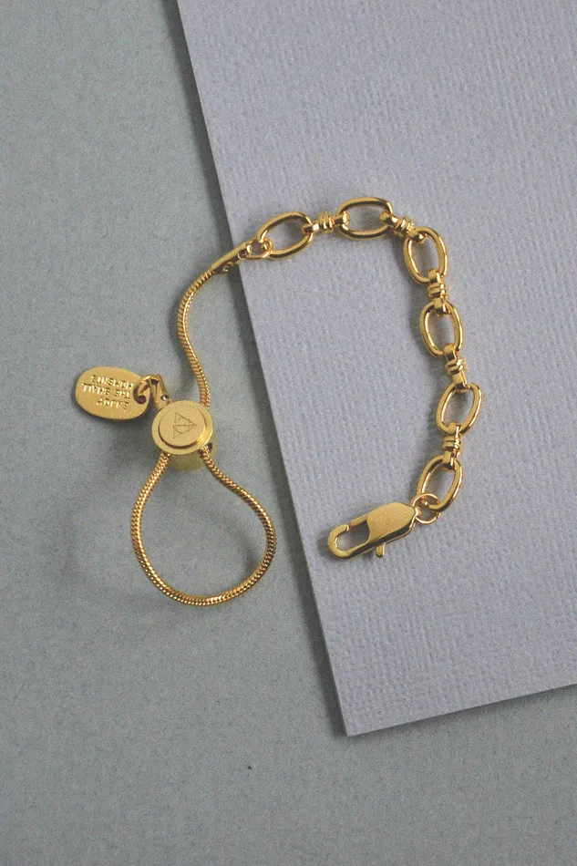 Air Anchor Bracelets StainlessSteel Adjustable Midway Chain Bracelet