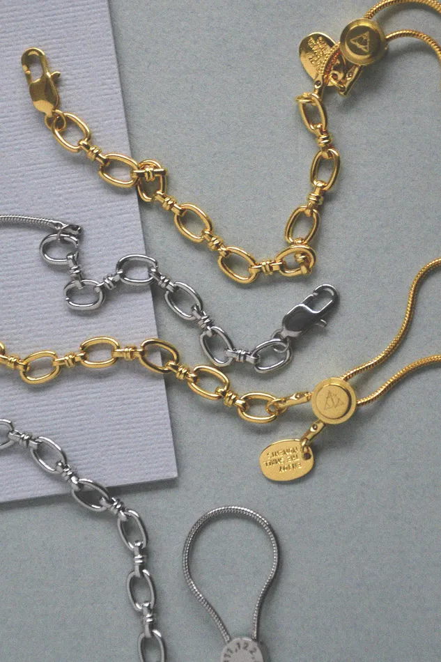 Air Anchor Bracelets StainlessSteel Adjustable Midway Chain Bracelet