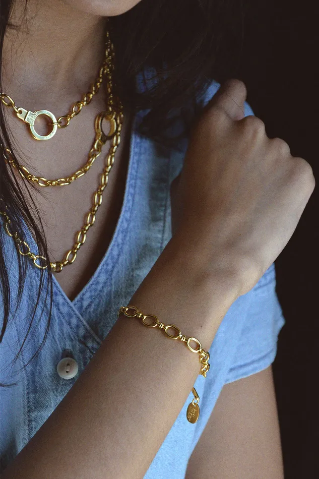 Air Anchor Bracelets StainlessSteel Adjustable Midway Chain Bracelet