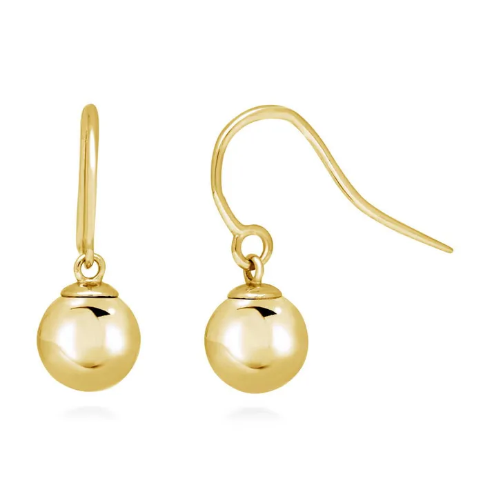 BERRICLE Bead Earrings in Sterling Silver 2 Pairs Earrings