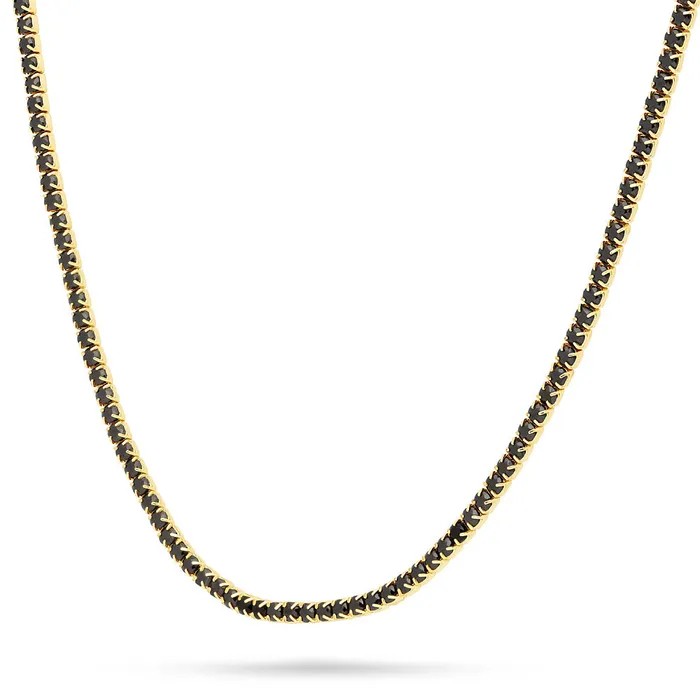 BERRICLE CZ Tennis Choker Necklace in Sterling Silver Necklaces