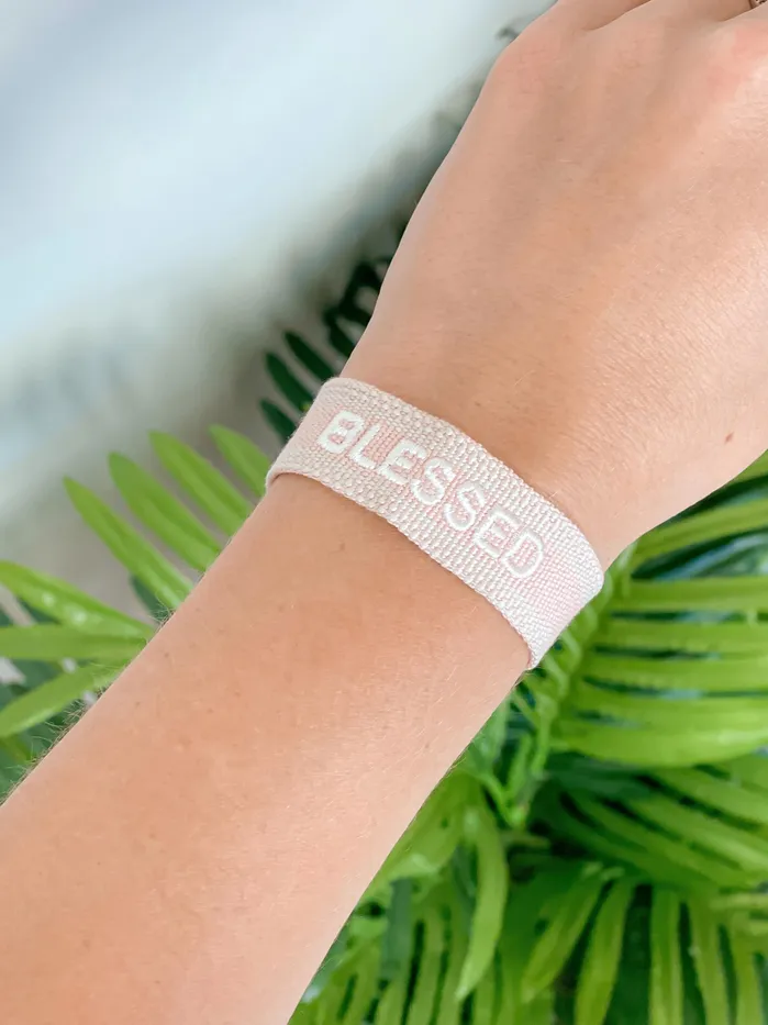 Blessed Pull Tassel Bracelet Prep Obsessed UI Bracelets