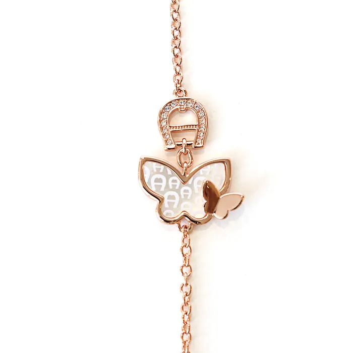 Bracelets Aigner Aigner Bracelet Rose Gold Plated Bracelets Aigner Aigner Bracelet Rose Gold Plated