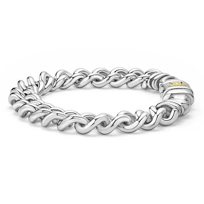 Bracelets Anthem Curb Chain Bracelet 12mm LAGOS Bracelets Anthem Curb Chain Bracelet 12mm LAGOS