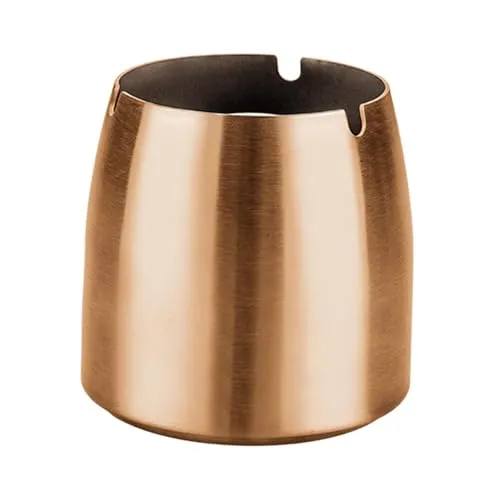 Bracelets Dropshipped via Social Commerce Network Tapered Ash Holder Portable Stainless Steel Ashtray for Villas Outdoor Patio rose goldHome Garden1 Stainless steel ashtray